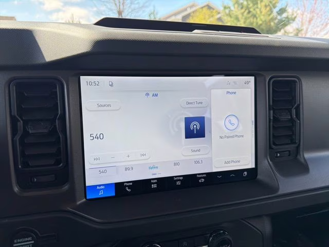 2026 Avalanche Gray Ford Bronco Base 4X4 SUV