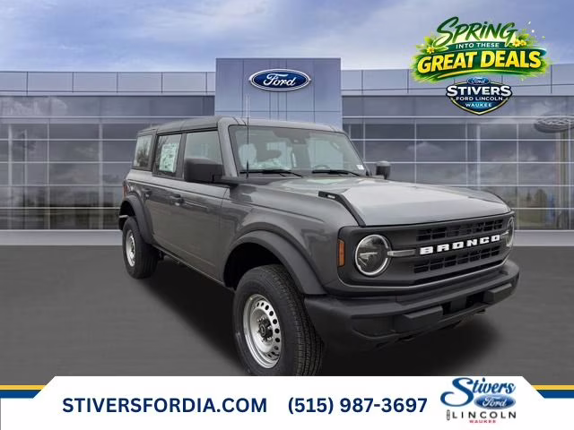 2026 Carbonized Gray Metallic Ford Bronco Base 4X4 SUV
