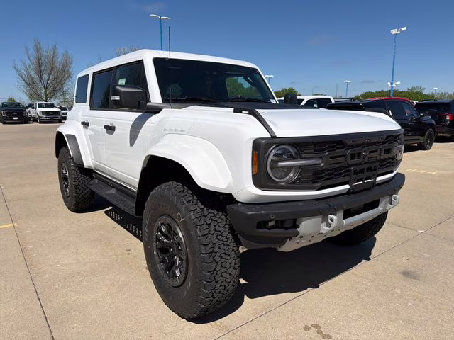 2026 Oxford White Ford Bronco Raptor 4X4 SUV