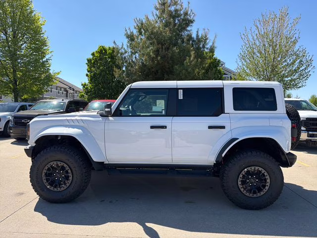 2026 Oxford White Ford Bronco Raptor 4X4 SUV