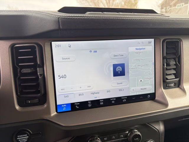 2026 Shadow Black Ford Bronco Outer Banks 4X4 SUV