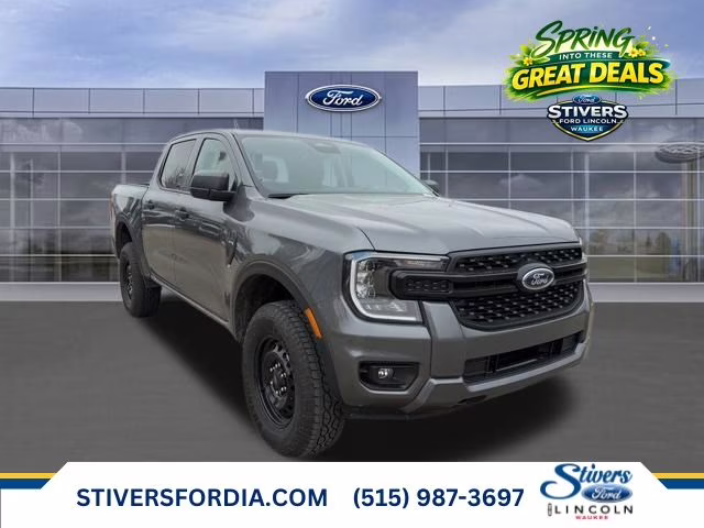 2026 Gray Metallic Ford Ranger XL 4X4 Truck
