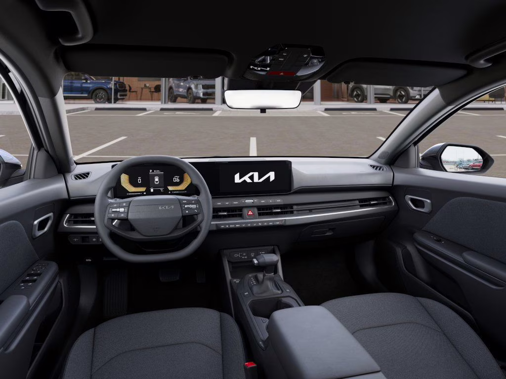 2026 Aurora Black Pearl Kia K4 LX FWD Sedan