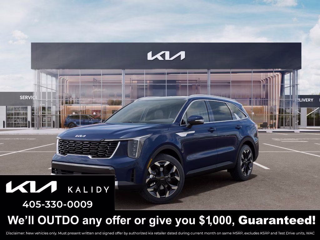 2026 Midnight Lake Blue Kia Sorento EX FWD SUV