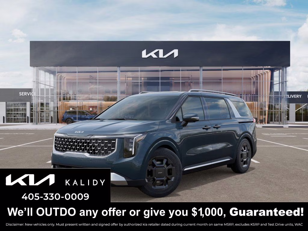 2026 Astra Blue Kia Carnival Hybrid SX FWD Van