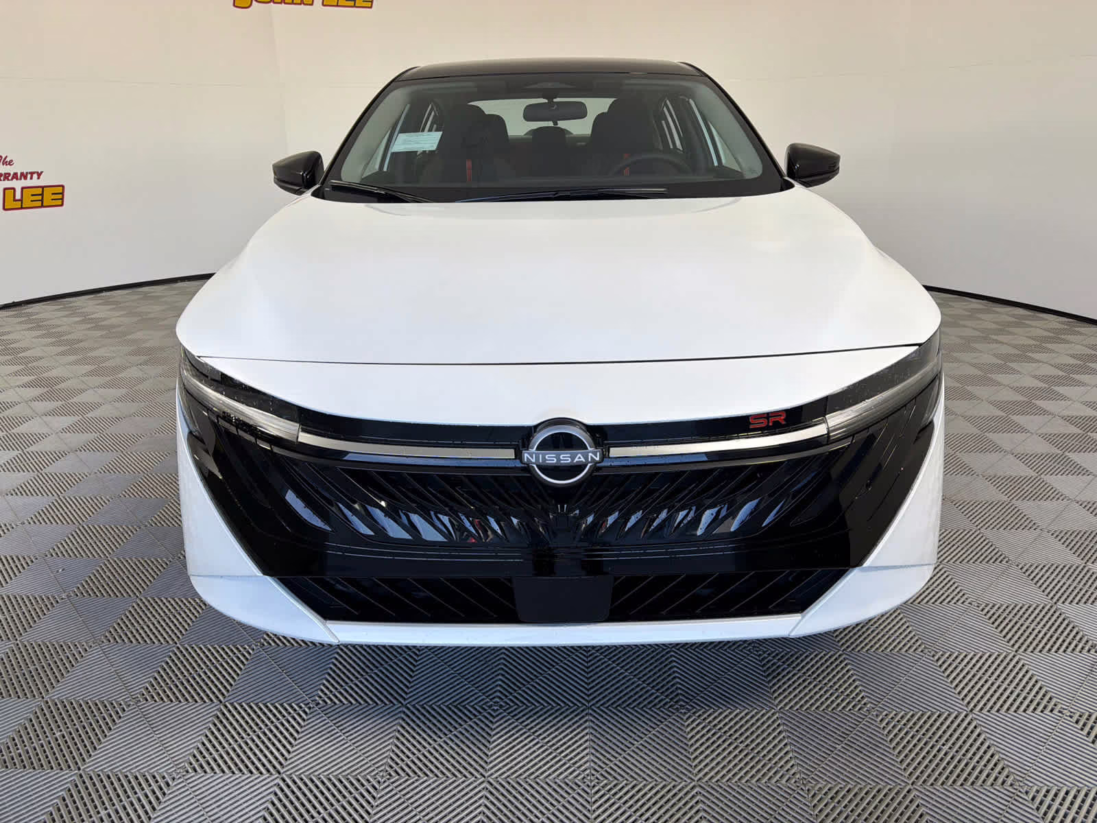 2026 Aspen White Tricoat/Super Black Nissan Sentra SR FWD Sedan