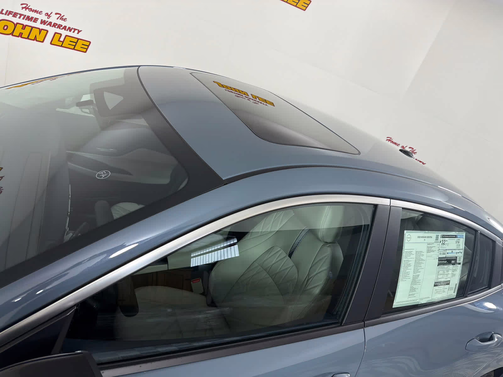 2026 Atlantic Gray Metallic Nissan Sentra SL FWD Sedan