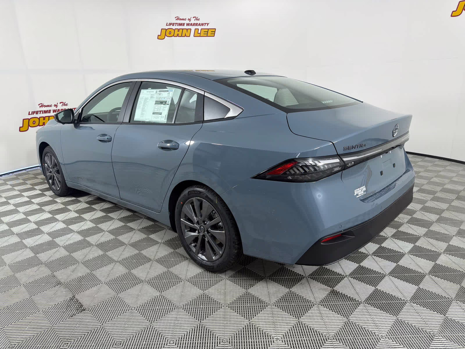 2026 Atlantic Gray Metallic Nissan Sentra SL FWD Sedan