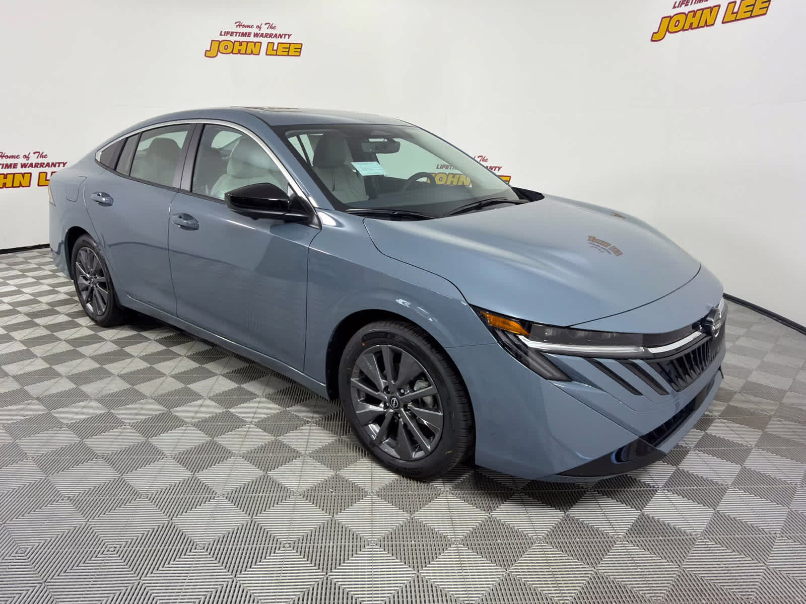 2026 Atlantic Gray Metallic Nissan Sentra SL FWD Sedan