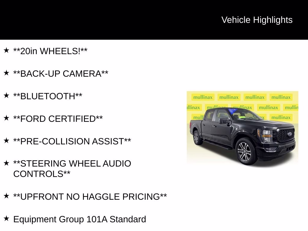 2023 Black Metallic Ford F-150 XL RWD Truck