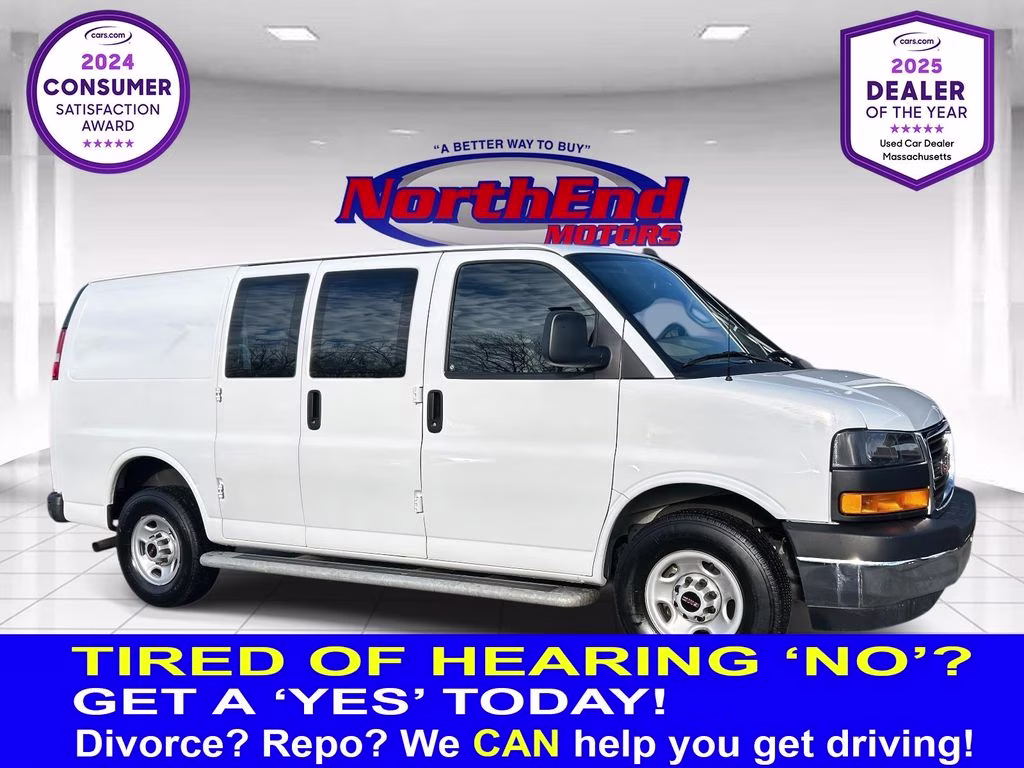 2024 Summit White GMC Savana 2500 Work Van RWD Van