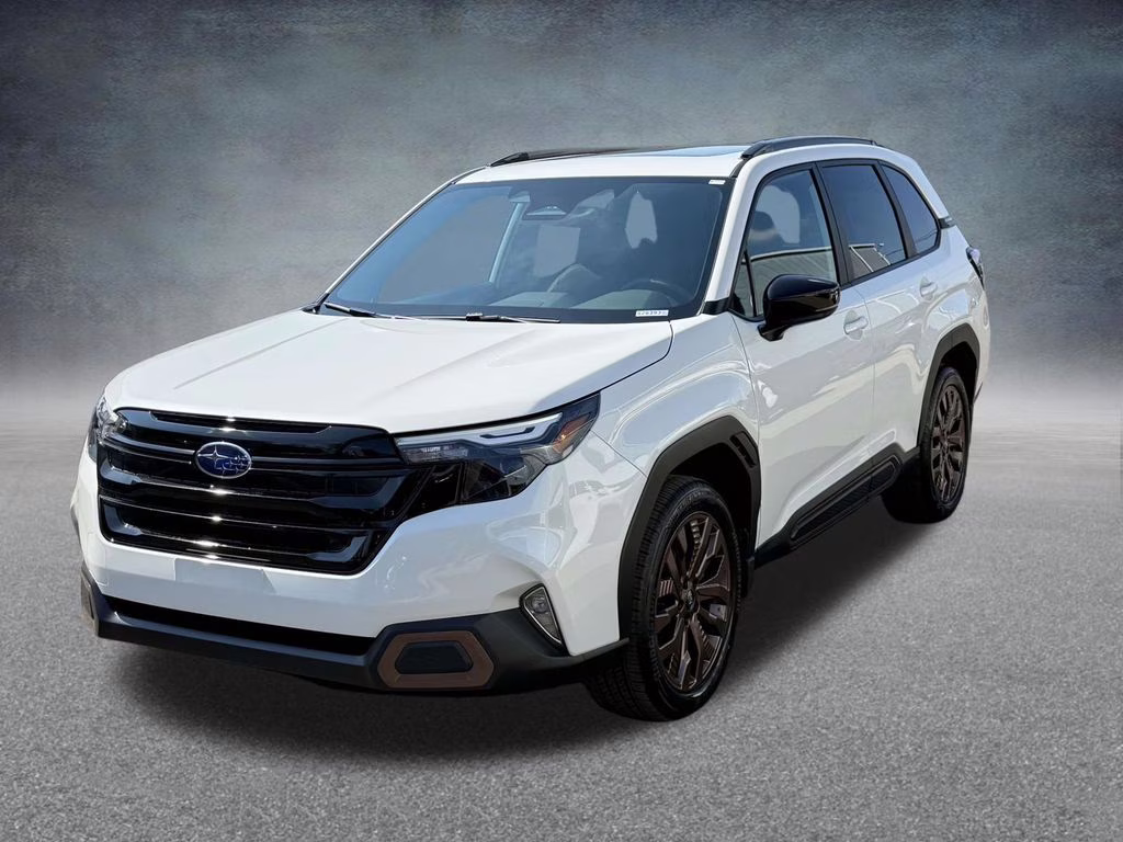 2026 Crystal White Pearl Subaru Forester Sport AWD SUV