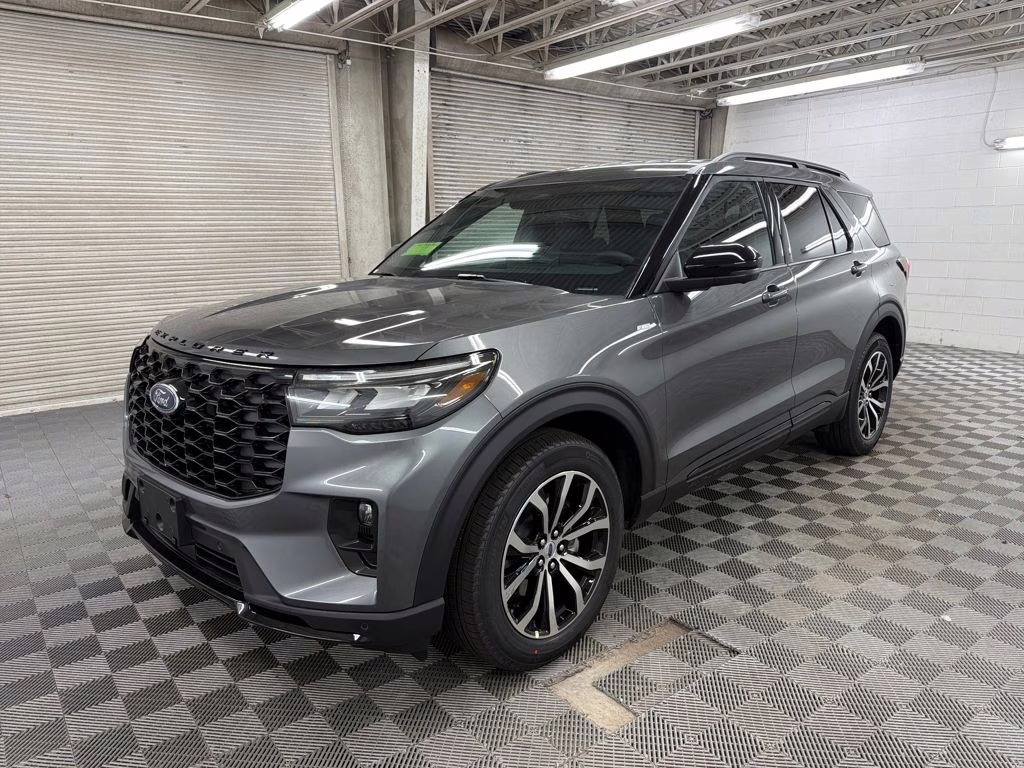 2026 CARBONIZED GRAY Ford Explorer ST-Line RWD SUV