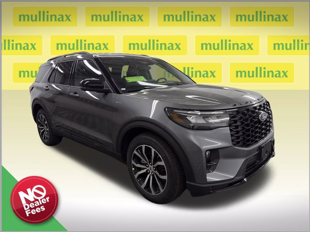 2026 CARBONIZED GRAY Ford Explorer ST-Line RWD SUV