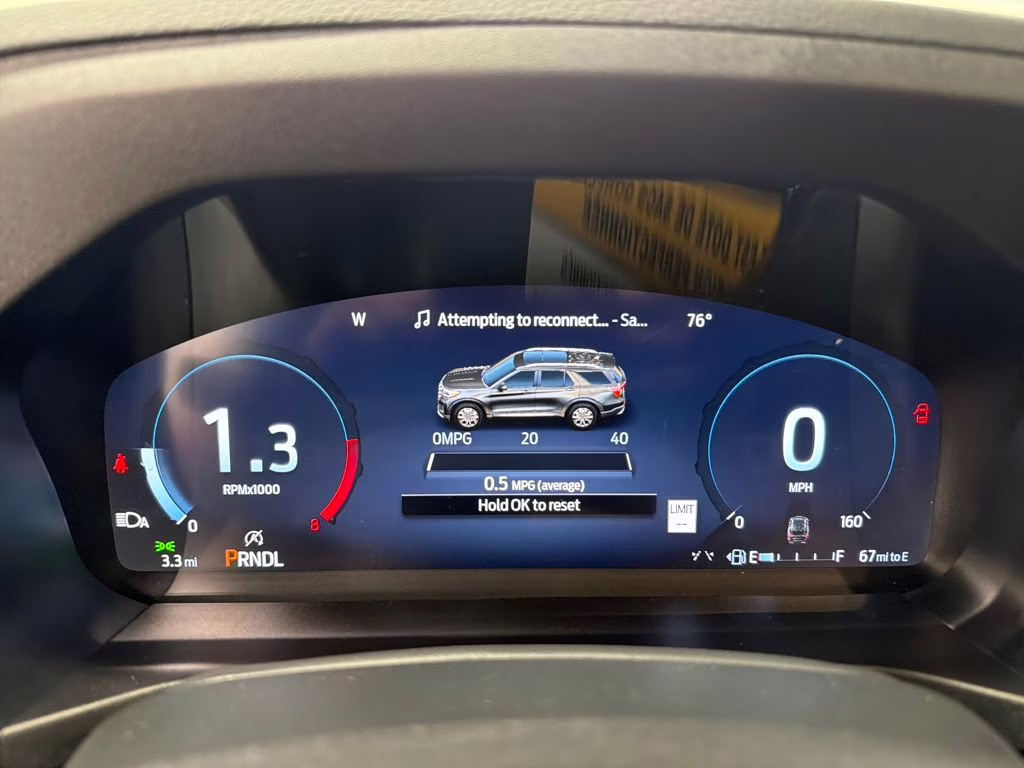 2026 CARBONIZED GRAY Ford Explorer ST-Line RWD SUV