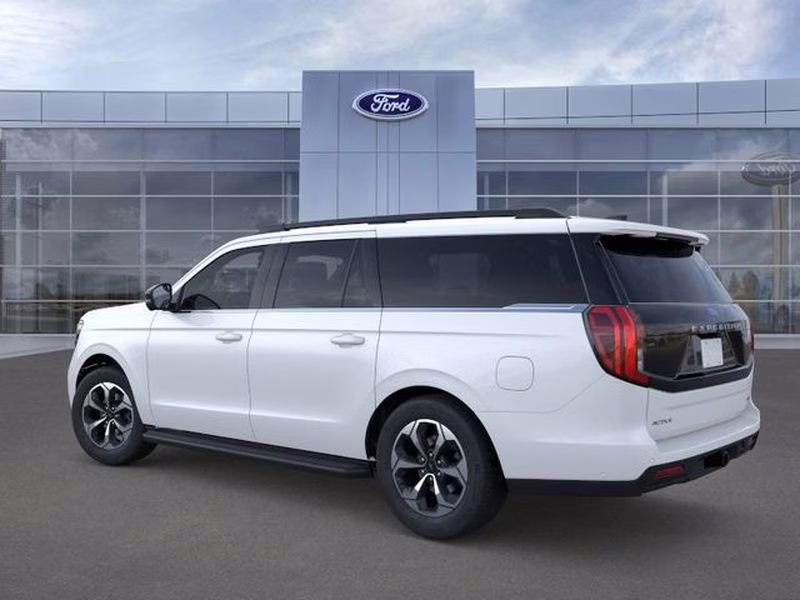 2026 Star White Metallic Tri-Coat Ford Expedition Max Active RWD SUV