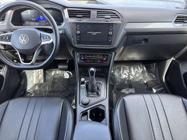 2024 Deep Black Volkswagen Tiguan 2.0T SE AWD SUV