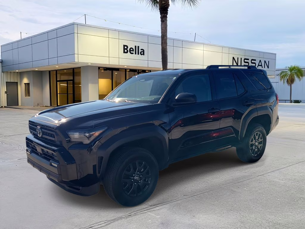 2025 Black Toyota 4Runner SR5 RWD SUV
