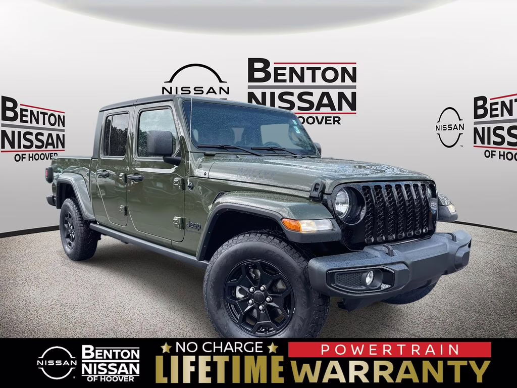 2022 Sarge Green Clearcoat Jeep Gladiator Willys 4X4 Truck