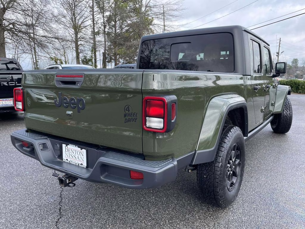 2022 Sarge Green Clearcoat Jeep Gladiator Willys 4X4 Truck