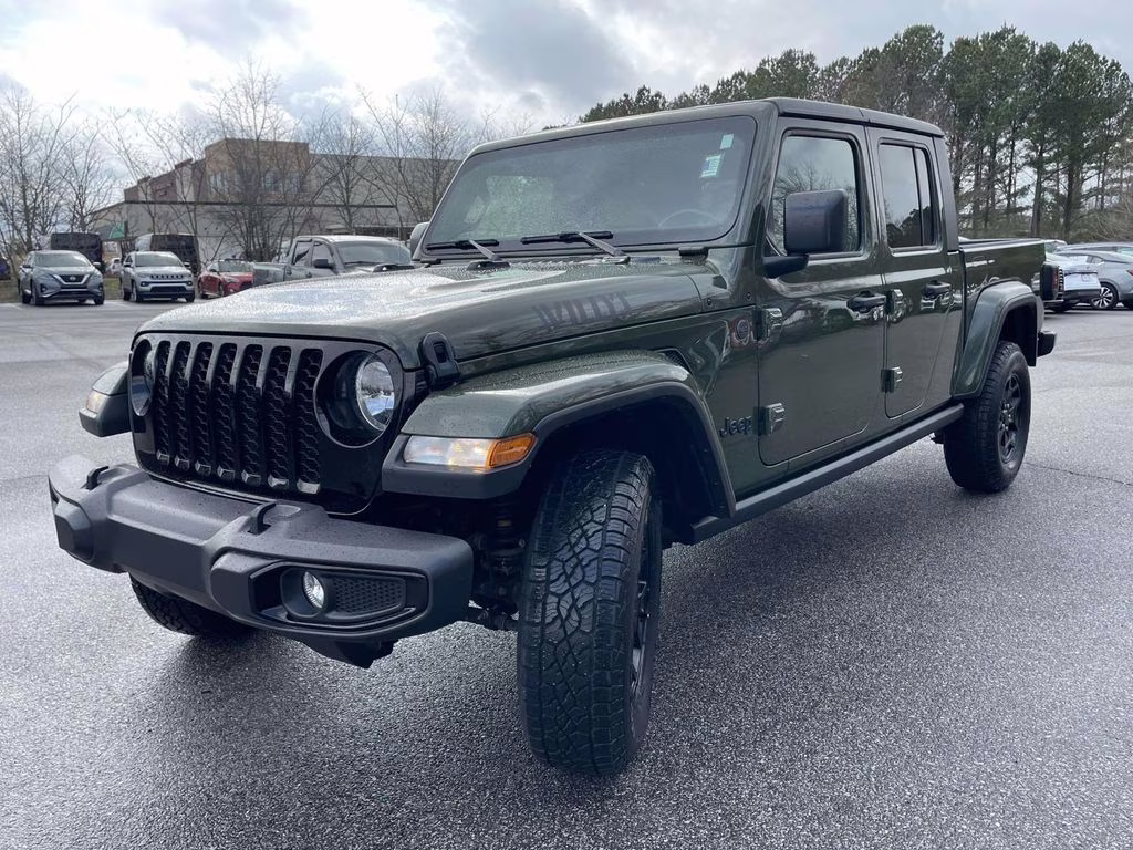 2022 Sarge Green Clearcoat Jeep Gladiator Willys 4X4 Truck