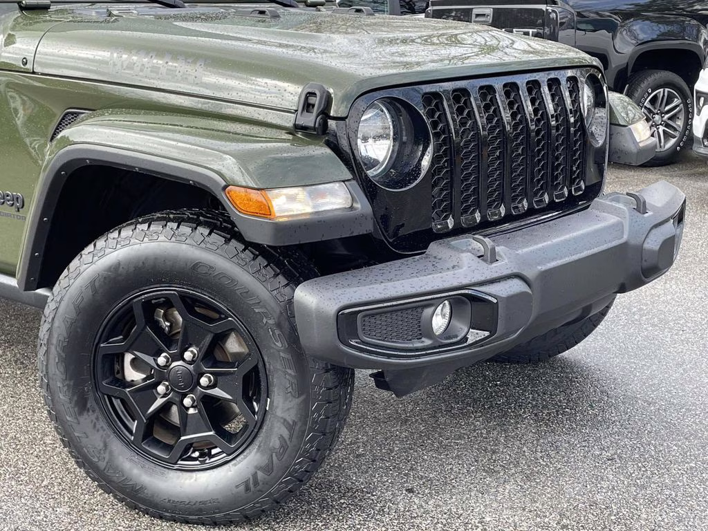 2022 Sarge Green Clearcoat Jeep Gladiator Willys 4X4 Truck