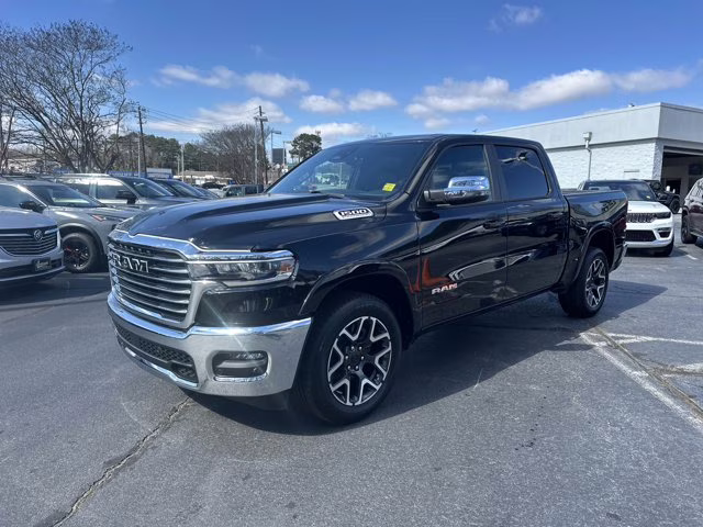 2026 Diamond Black Crystal Pearlcoat Ram 1500 Laramie RWD Truck