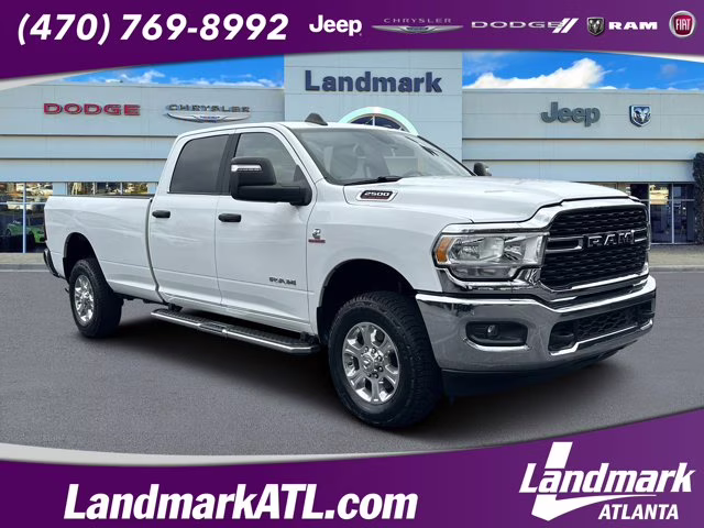 2023 Bright White Clearcoat Ram 2500 Big Horn 4X4 Truck