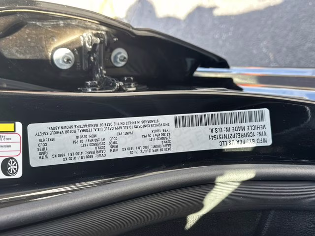 2026 Diamond Black Crystal Pearlcoat Ram 1500 Laramie RWD Truck