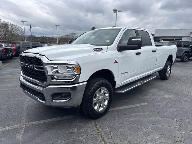 2023 Bright White Clearcoat Ram 2500 Big Horn 4X4 Truck
