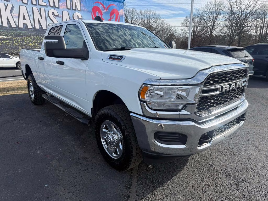 2024 Bright White Clearcoat Ram 2500 Tradesman 4X4 Truck