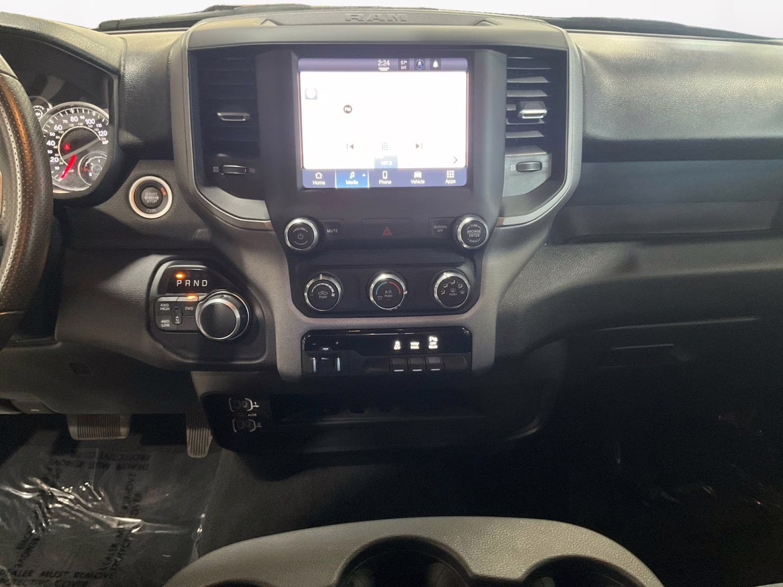 2024 Bright White Clearcoat Ram 2500 Tradesman 4X4 Truck