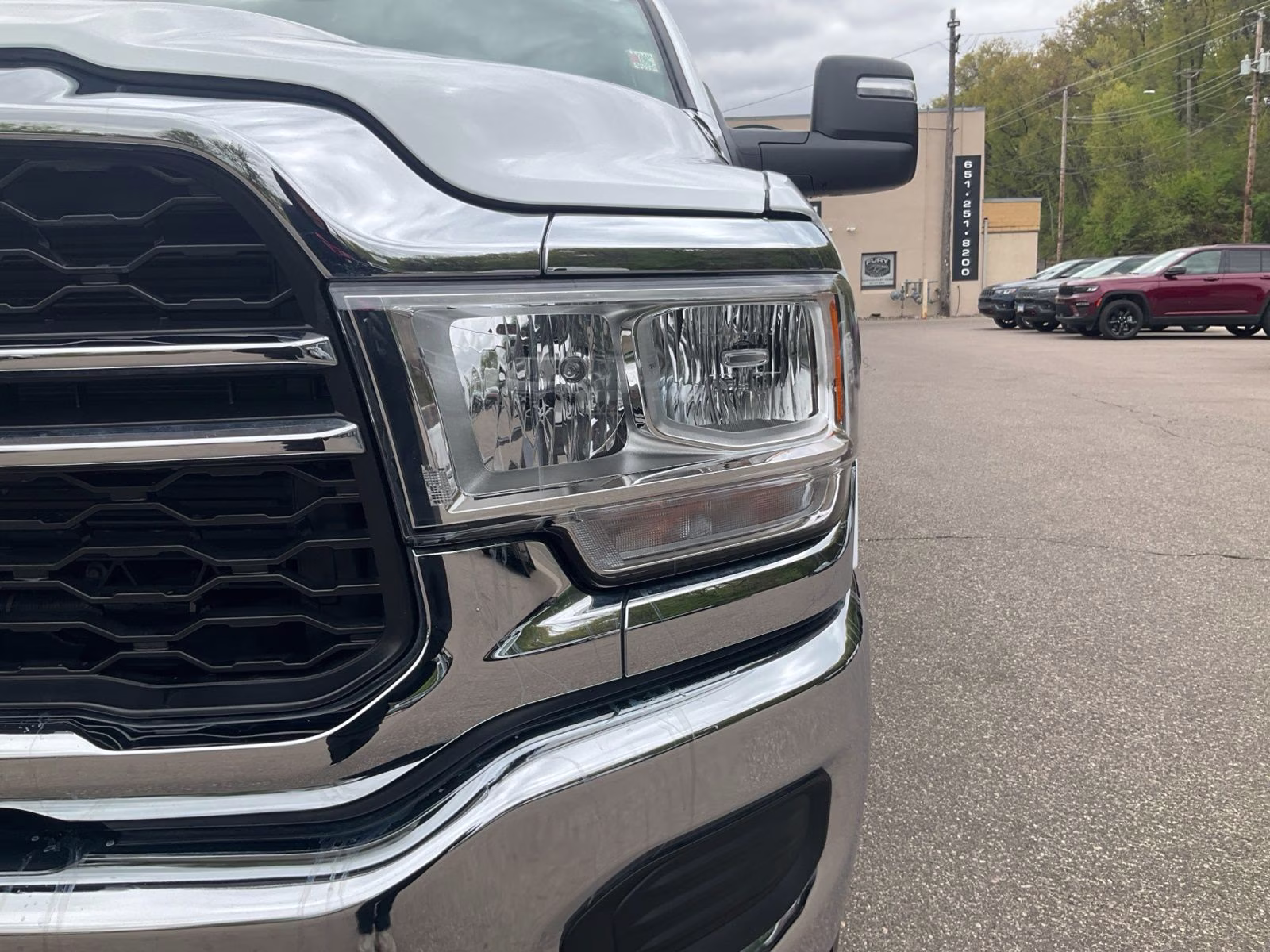2024 Bright White Clearcoat Ram 2500 Tradesman 4X4 Truck