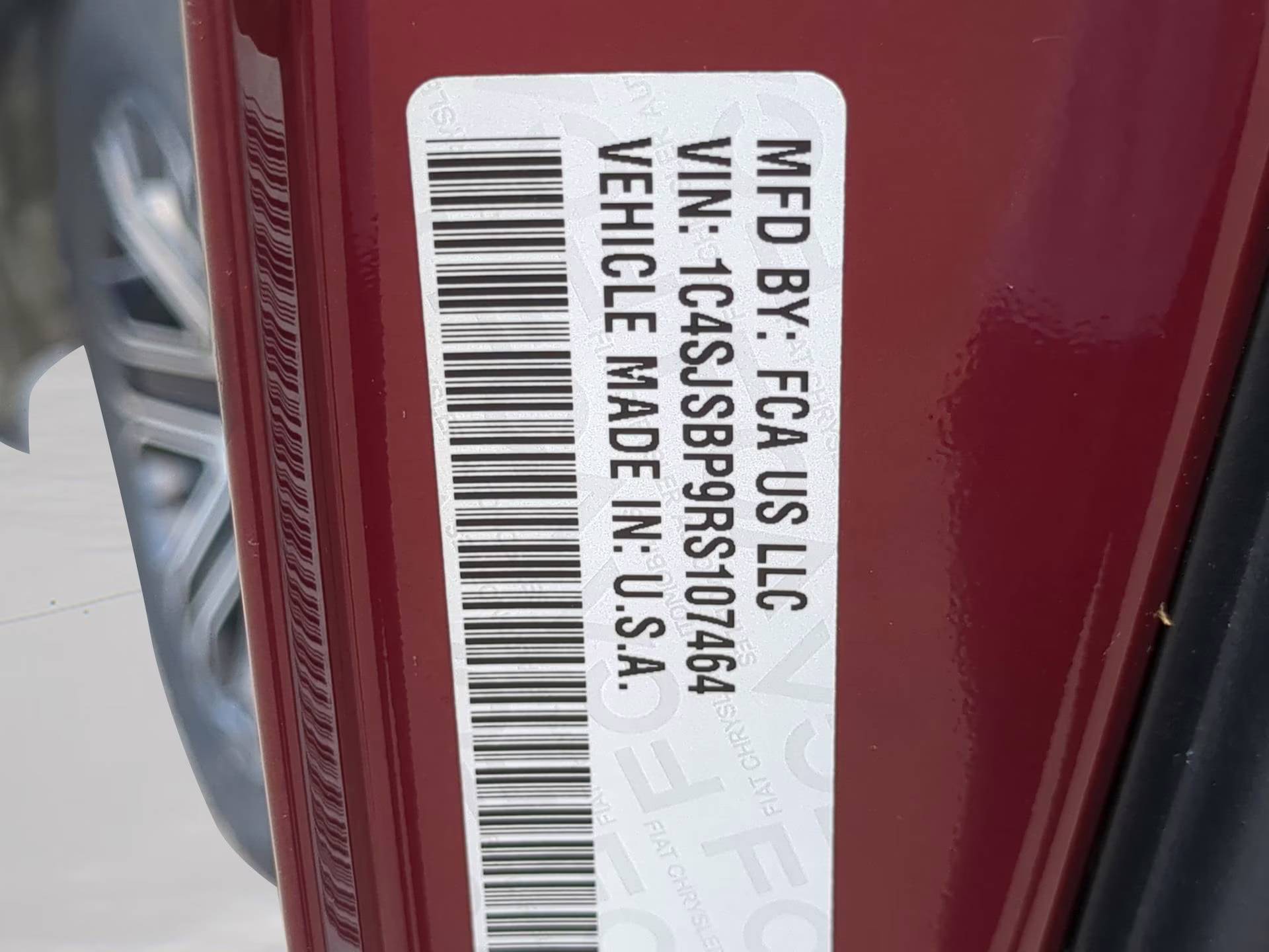 2024 Velvet Red Pearlcoat Jeep Wagoneer L Series II 4X4 SUV