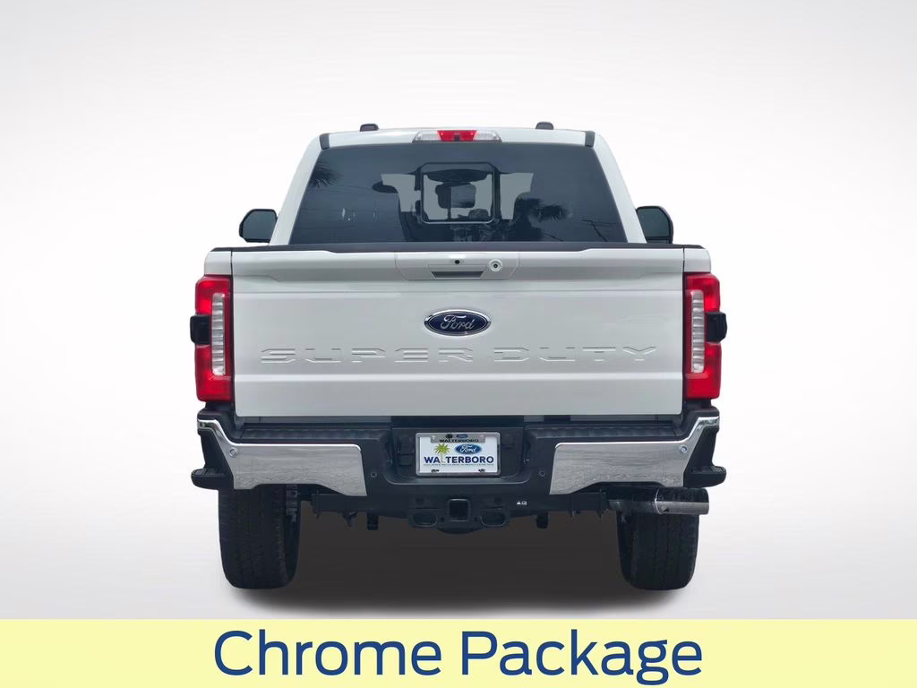 2026 Star White Metallic Tri-Coat Ford Super Duty F-250 SRW Lariat 4X4 Truck