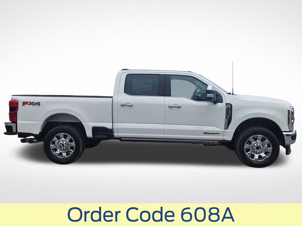 2026 Star White Metallic Tri-Coat Ford Super Duty F-250 SRW Lariat 4X4 Truck