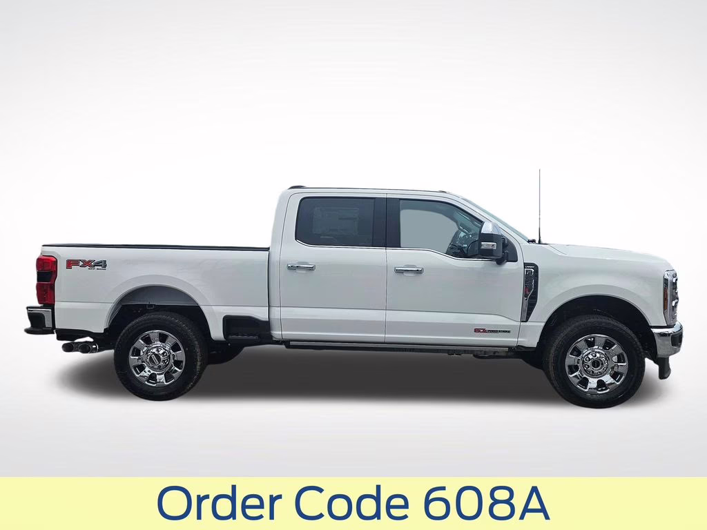 2026 Star White Metallic Tri-Coat Ford Super Duty F-250 SRW Lariat 4X4 Truck