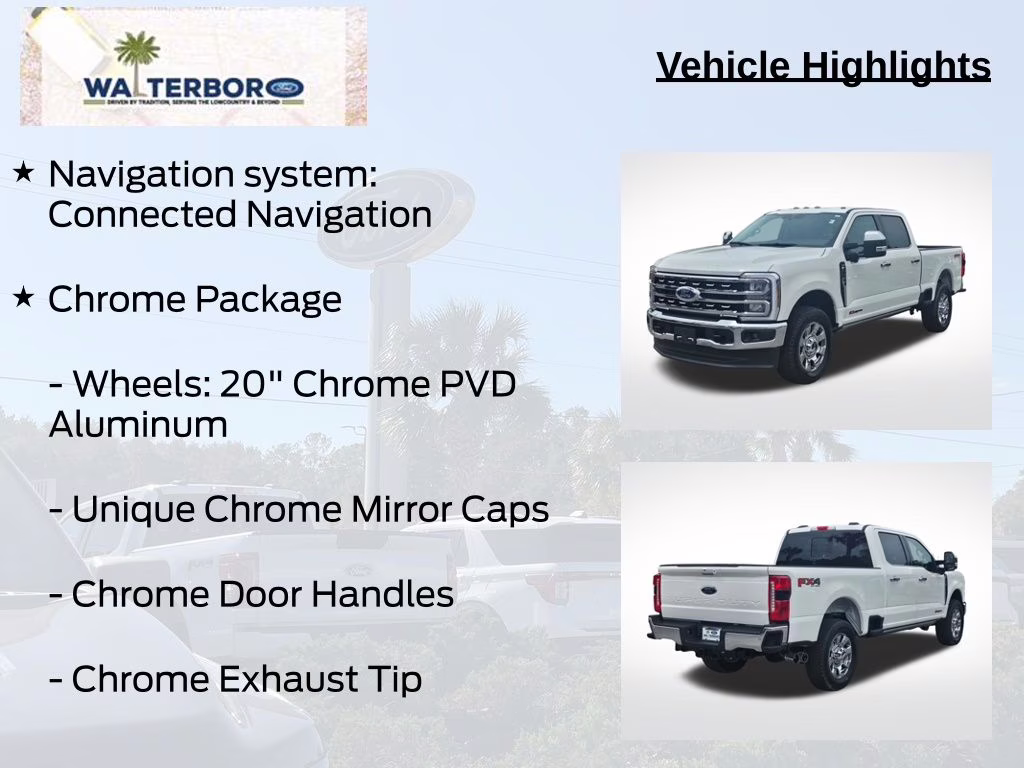 2026 Star White Metallic Tri-Coat Ford Super Duty F-250 SRW Lariat 4X4 Truck