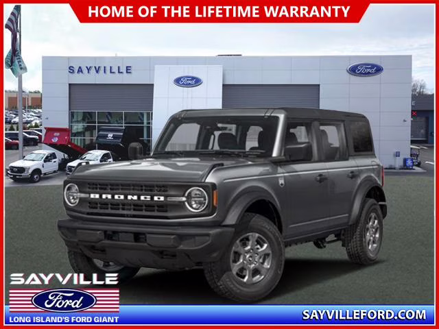 2026 Carbonized Gray Metallic Ford Bronco Big Bend 4 Door 4x4 4X4 SUV