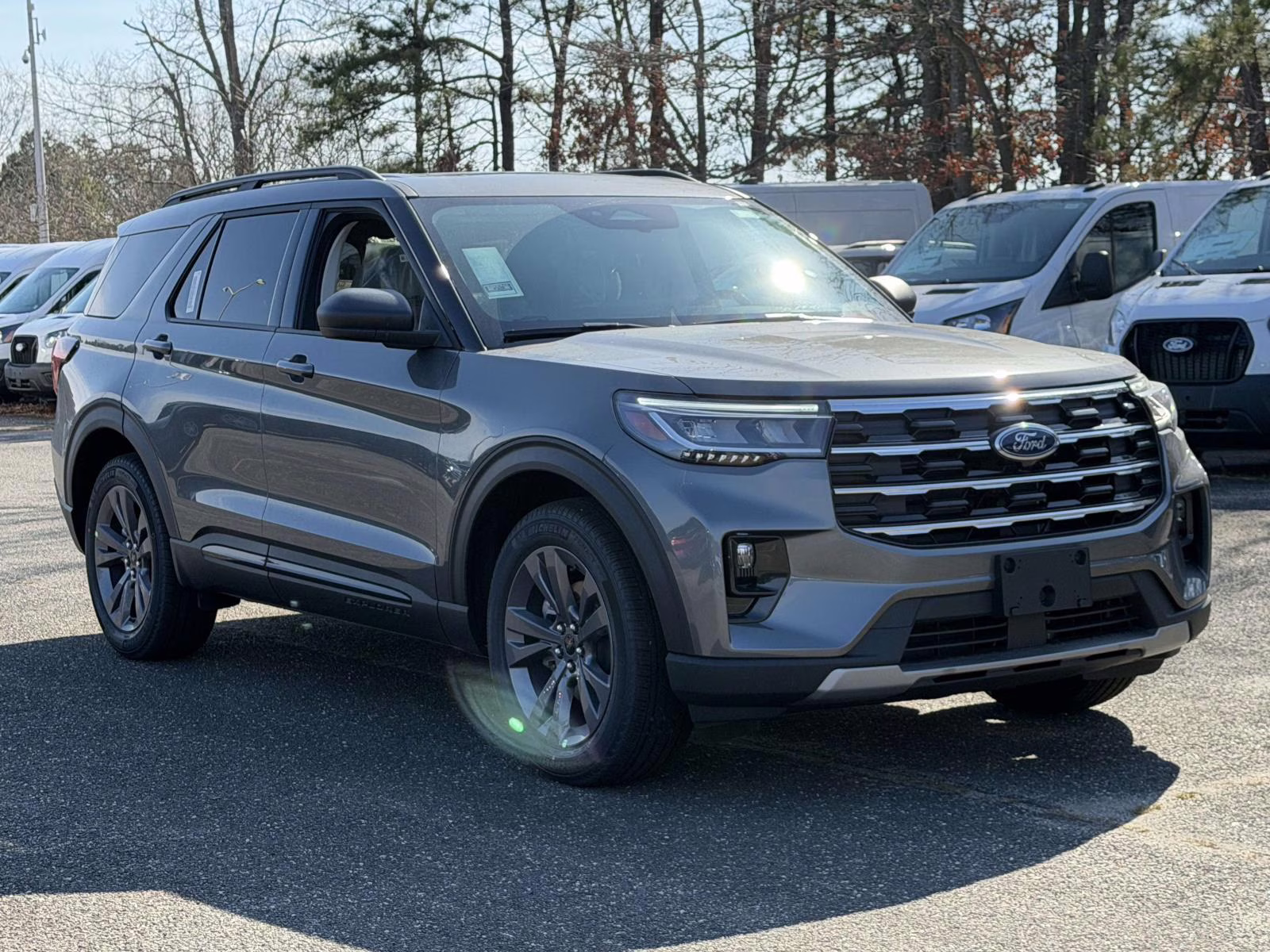 2026 Gray Ford Explorer Active 4X4 SUV