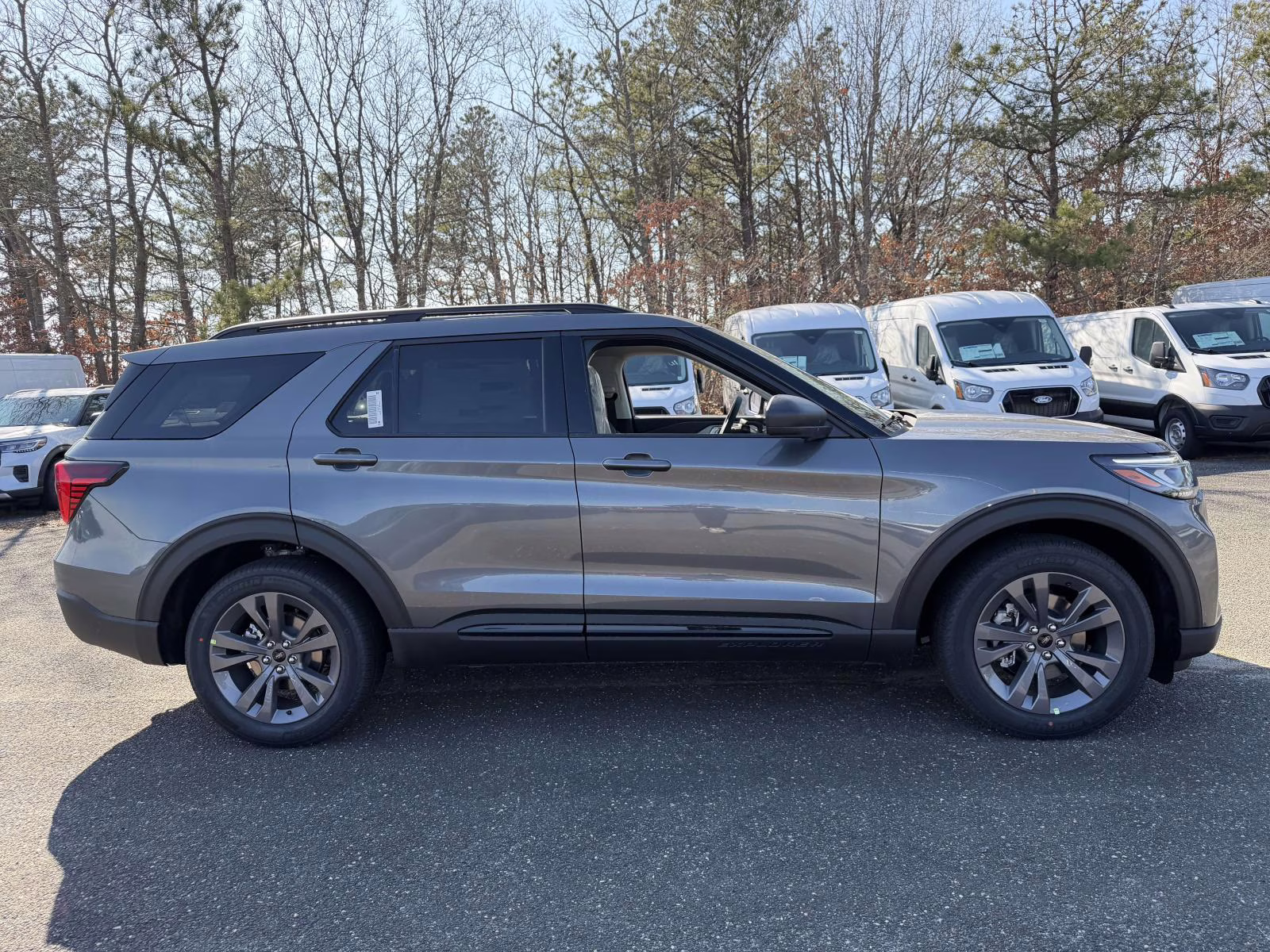 2026 Gray Ford Explorer Active 4X4 SUV