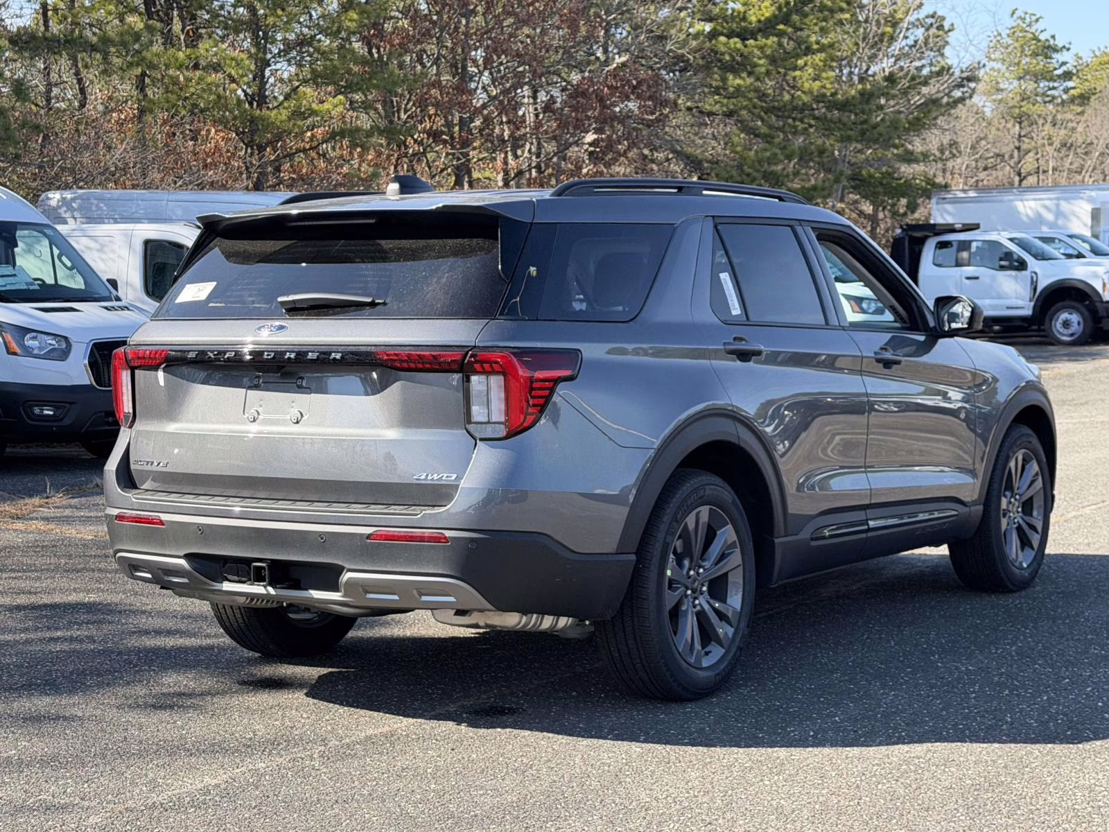 2026 Gray Ford Explorer Active 4X4 SUV