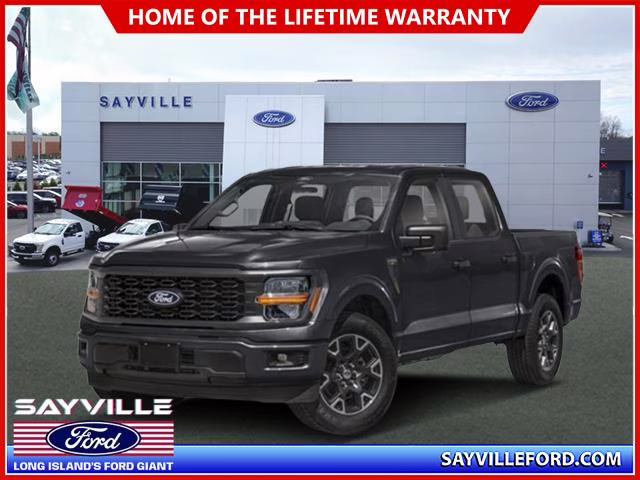 2026 Agate Black Metallic Ford F-150 STX 4WD SuperCrew 5.5' Box 4X4 Truck