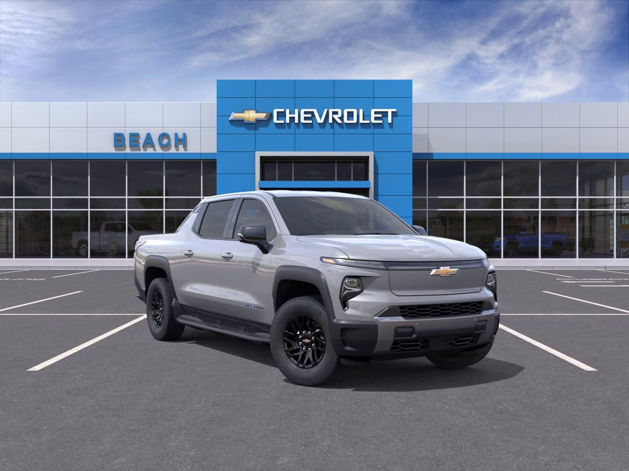 2026 Slate Gray Metallic Chevrolet Silverado EV LT - Extended Range 4X4 Truck