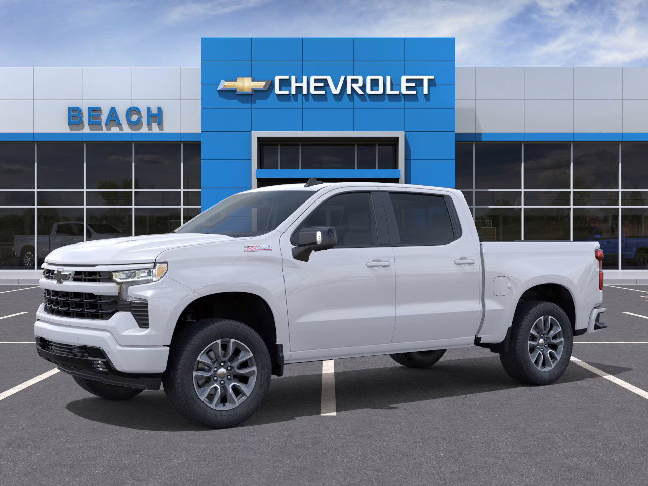 2026 Summit White Chevrolet Silverado 1500 RST 4X4 Truck