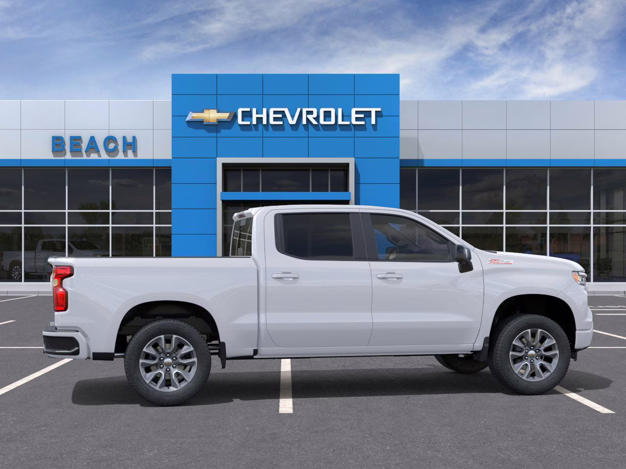 2026 Summit White Chevrolet Silverado 1500 RST 4X4 Truck