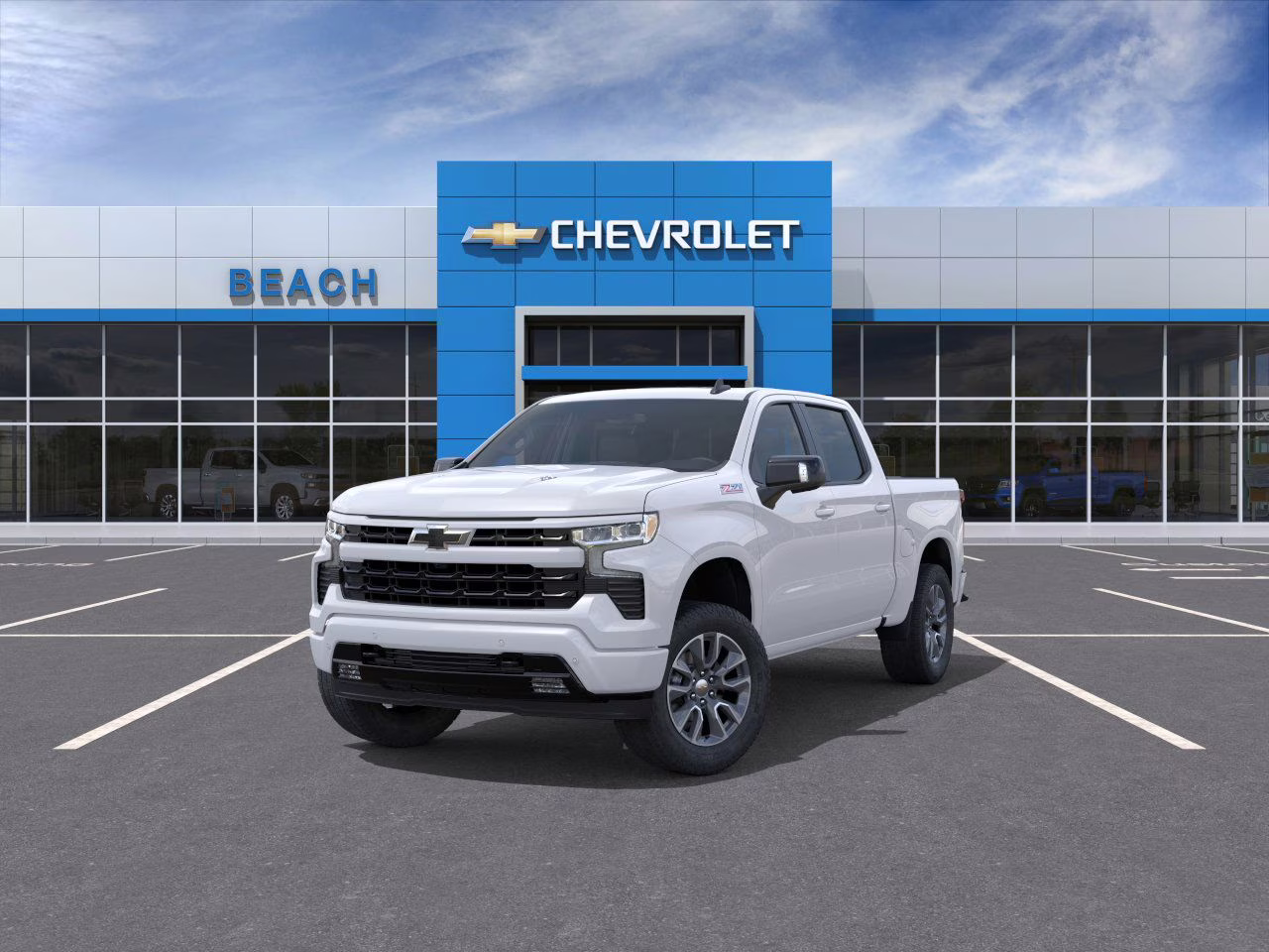 2026 Summit White Chevrolet Silverado 1500 RST 4X4 Truck
