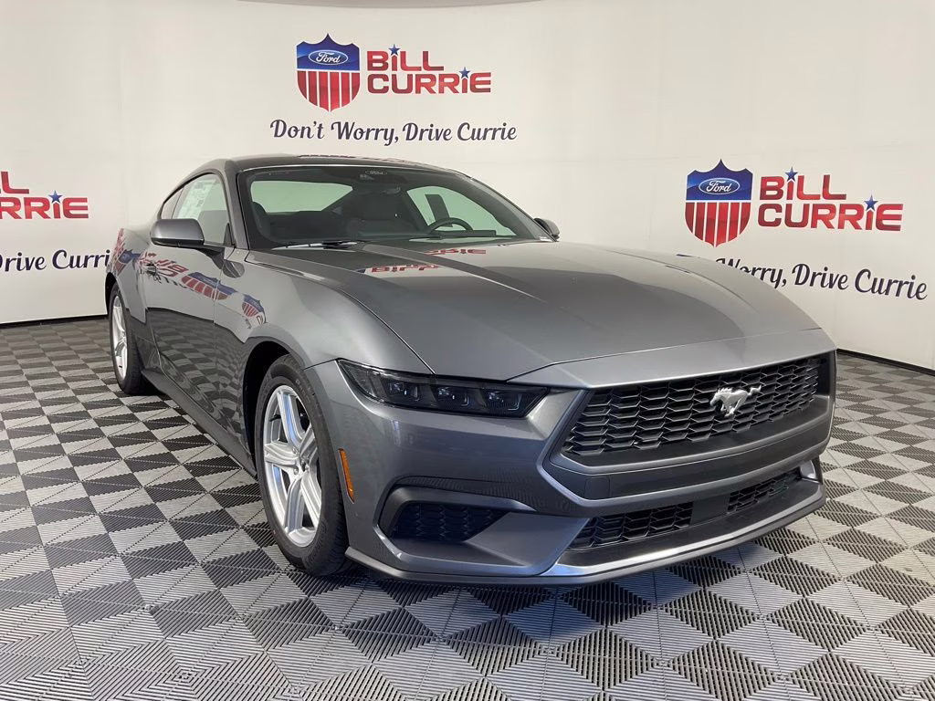 2026 Gray Metallic Ford Mustang EcoBoost RWD Coupe