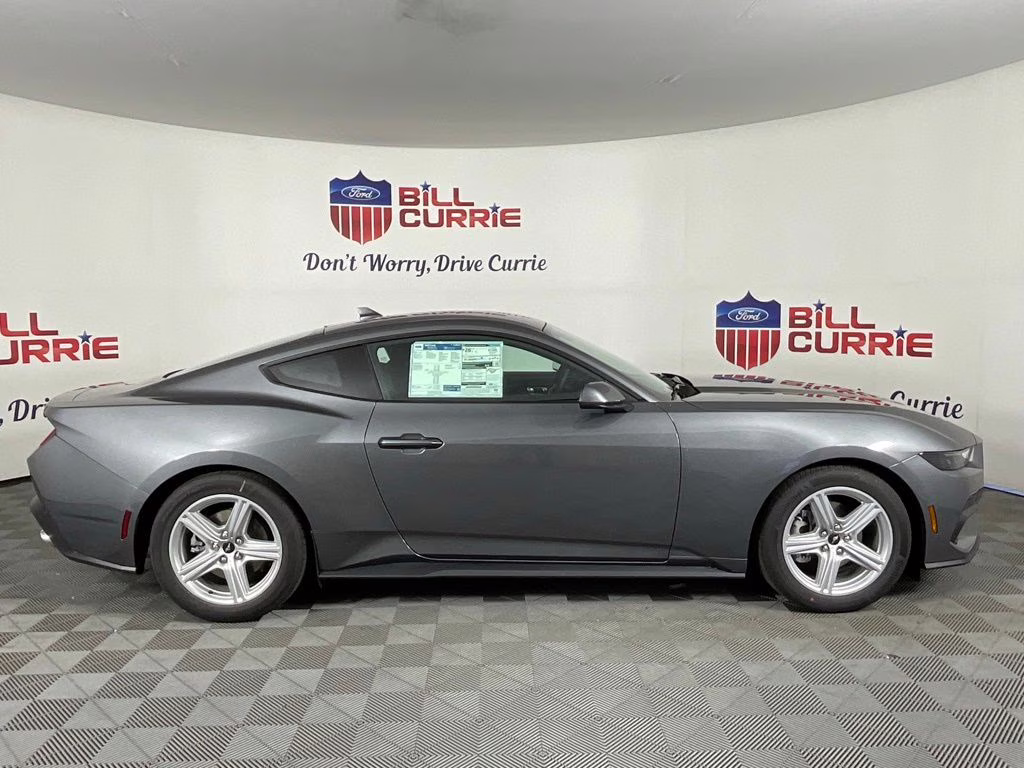 2026 Gray Metallic Ford Mustang EcoBoost RWD Coupe