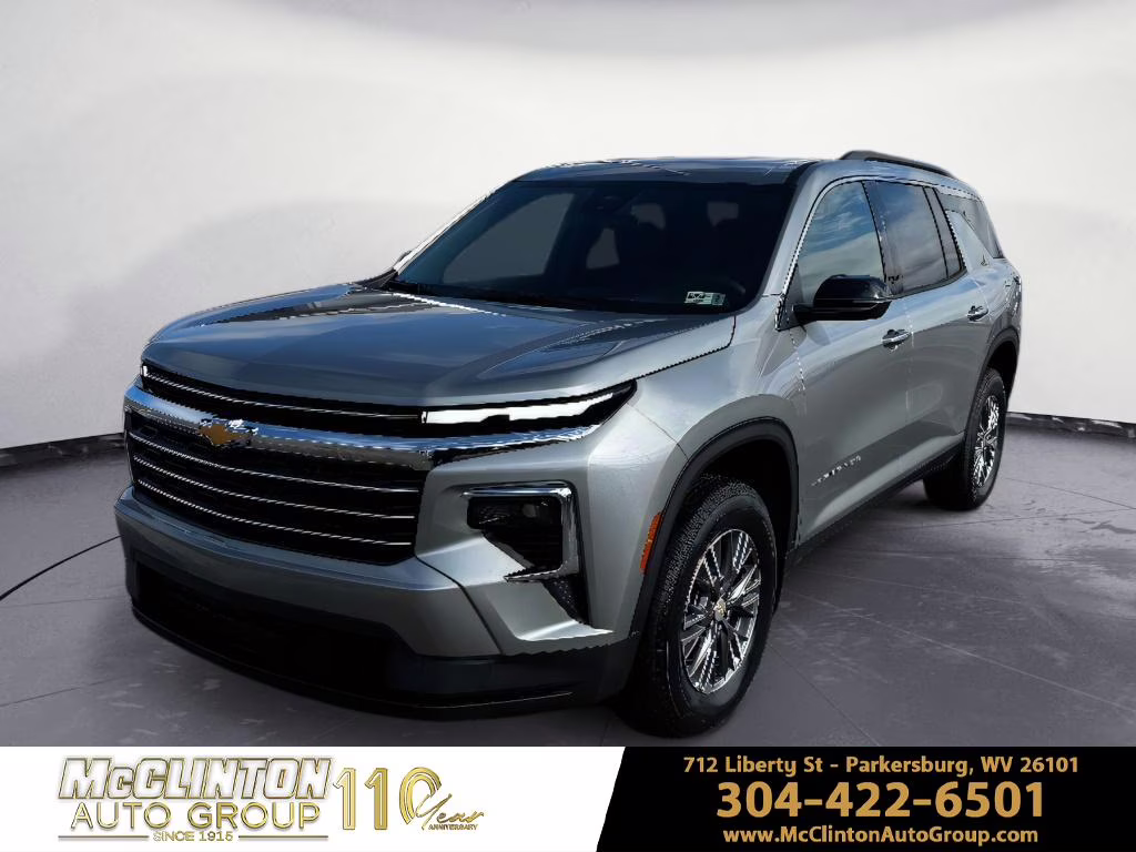 2026 Sterling Gray Metallic Chevrolet Traverse AWD LT AWD SUV